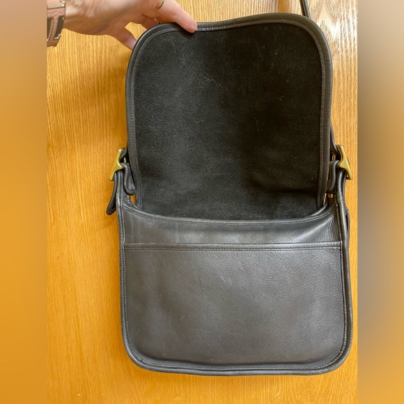 Vintage Coach 9951 Patricia's Legacy Crossbody Handbag in Black - Picture 12 of 14